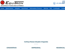 Tablet Screenshot of equitronrs.com.br
